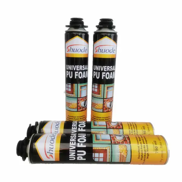 Tamaño personalizado WD 40 Aislamiento espuma de aerosol de celda cerrada con buena expansión 1