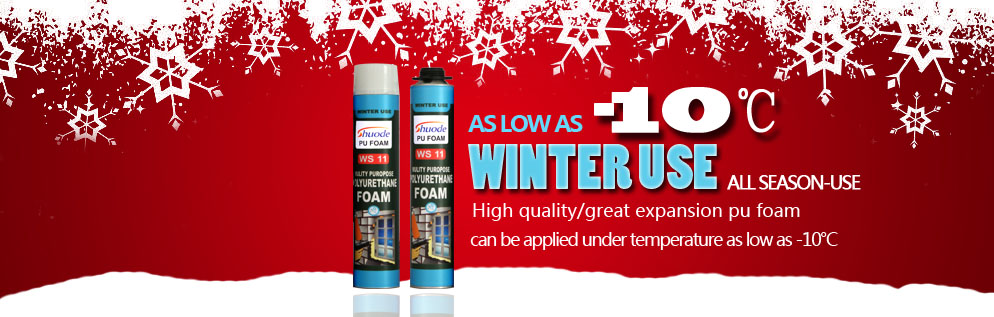 Adhesivo de polvo de espuma de poliuretano multipropósito para ventana y huecos 13