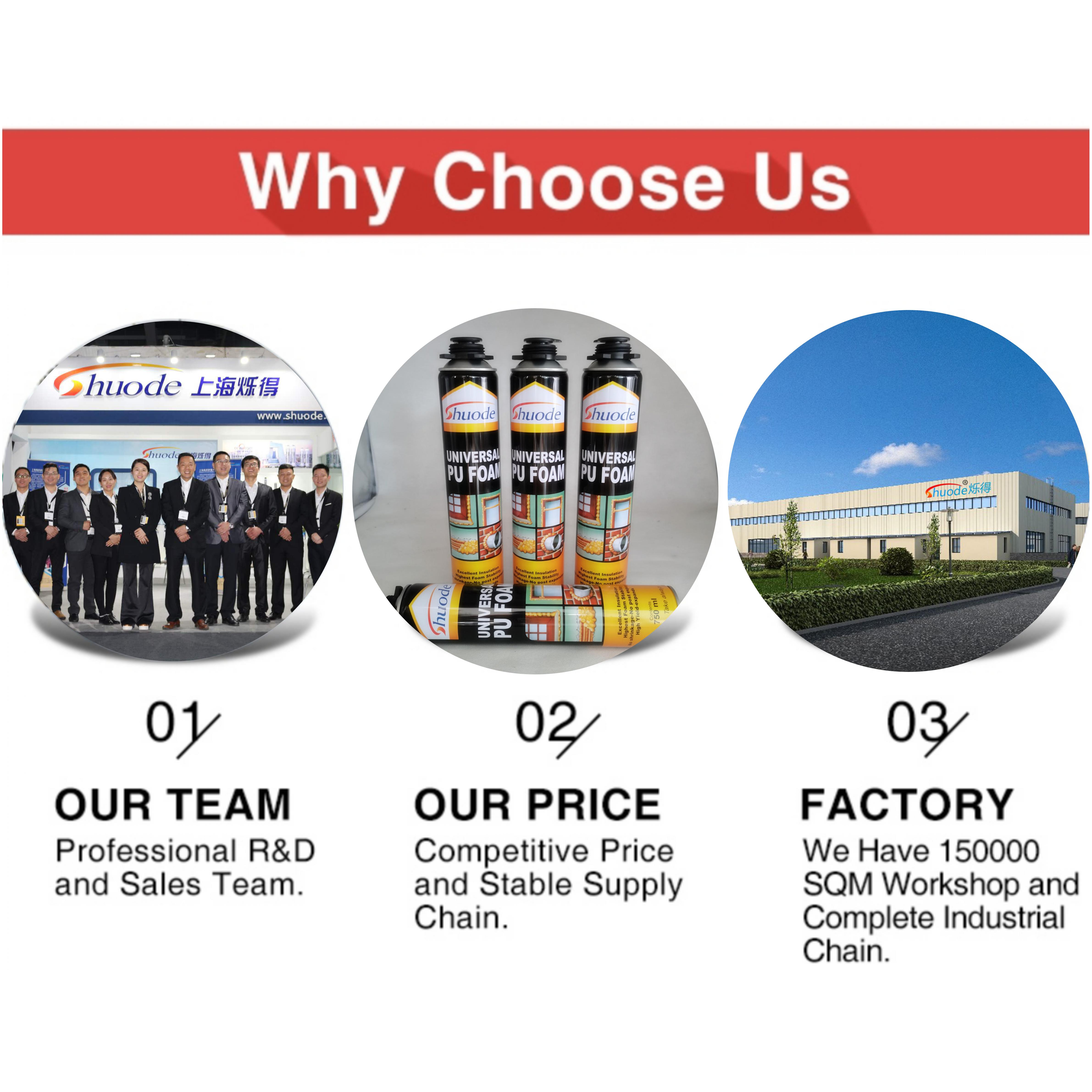 الرغوة صنع Dayson إضافية PU PU السائل مقاوم للماء & مانعات التسرب 9