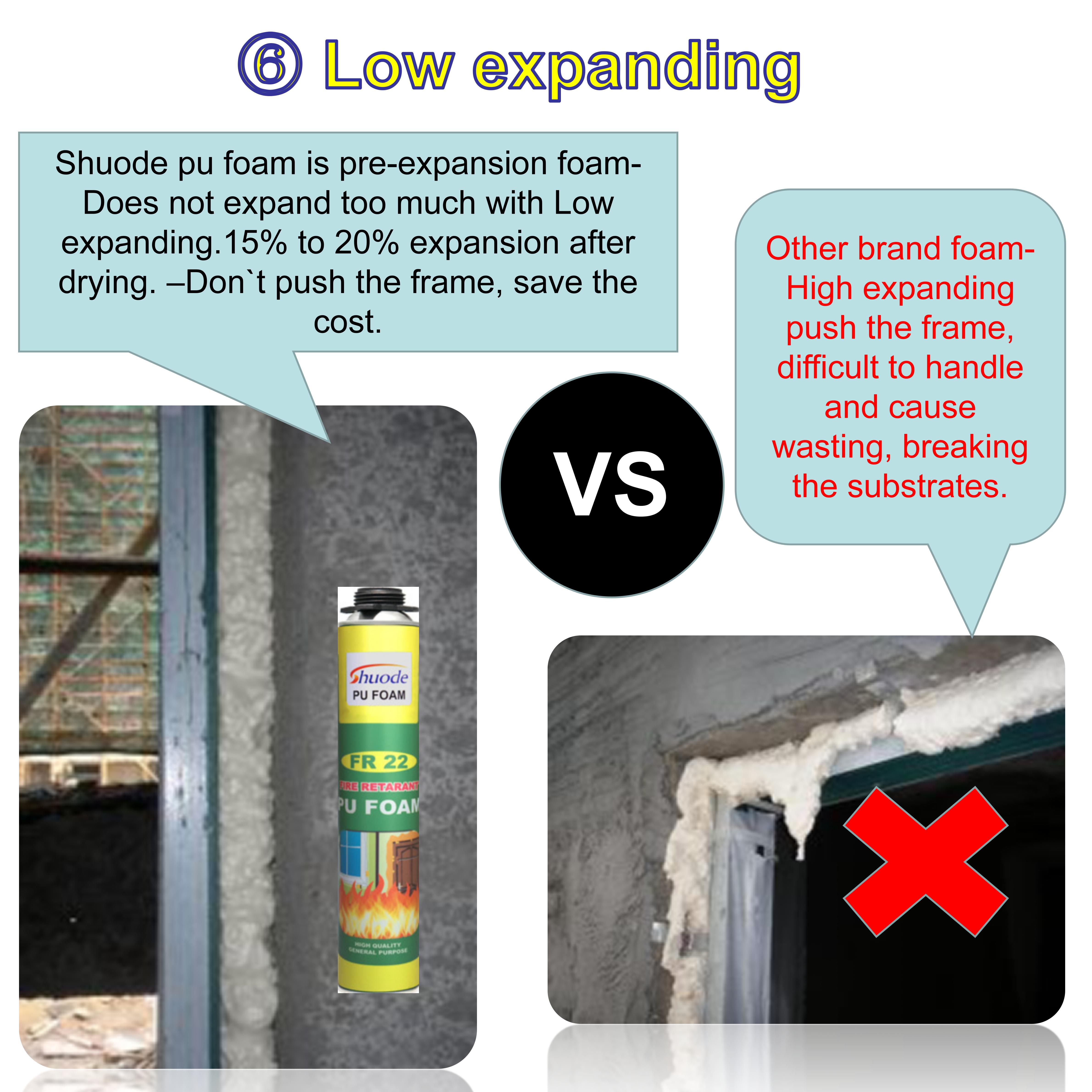 الرغوة صنع Dayson إضافية PU PU السائل مقاوم للماء & مانعات التسرب 16