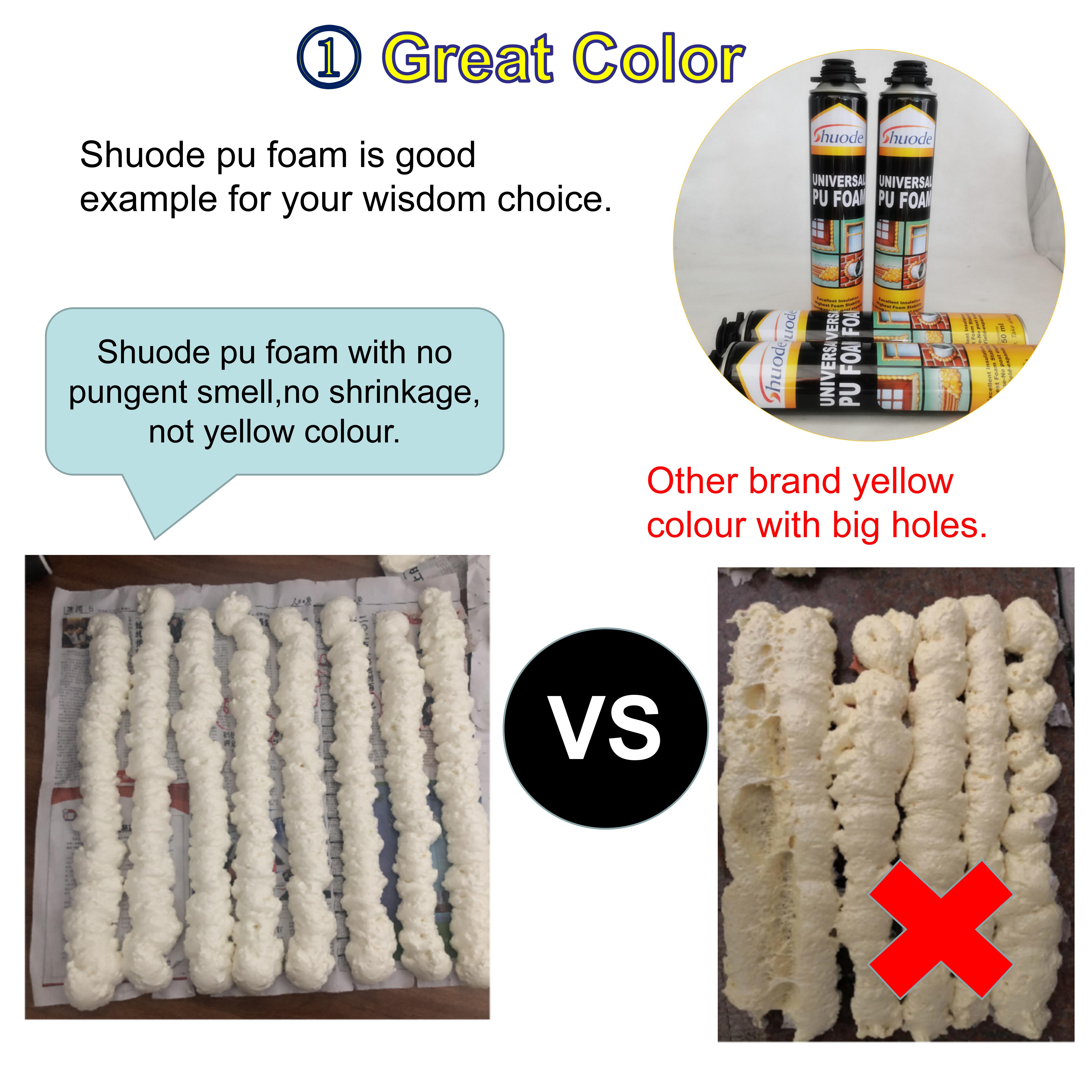 الرغوة صنع Dayson إضافية PU PU السائل مقاوم للماء & مانعات التسرب 11