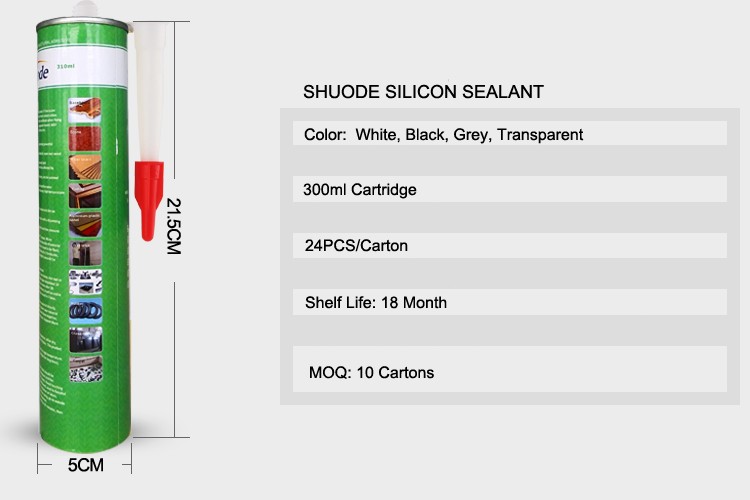 Shuode - Hava Durumu Akvaryum Yapısal Silikon Sızdırmazlık Maskesi G1200 MSDS Boş Kartuş Sıvı Tırnak 9