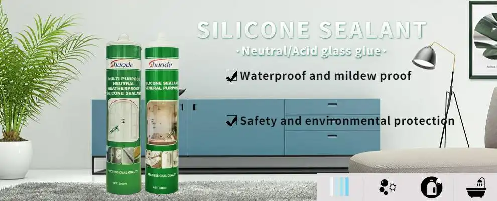 Best Quality Professional Multi-Use Acetic and Neutral Silicone Sealant For manufacturers Factory| Shuode 1
