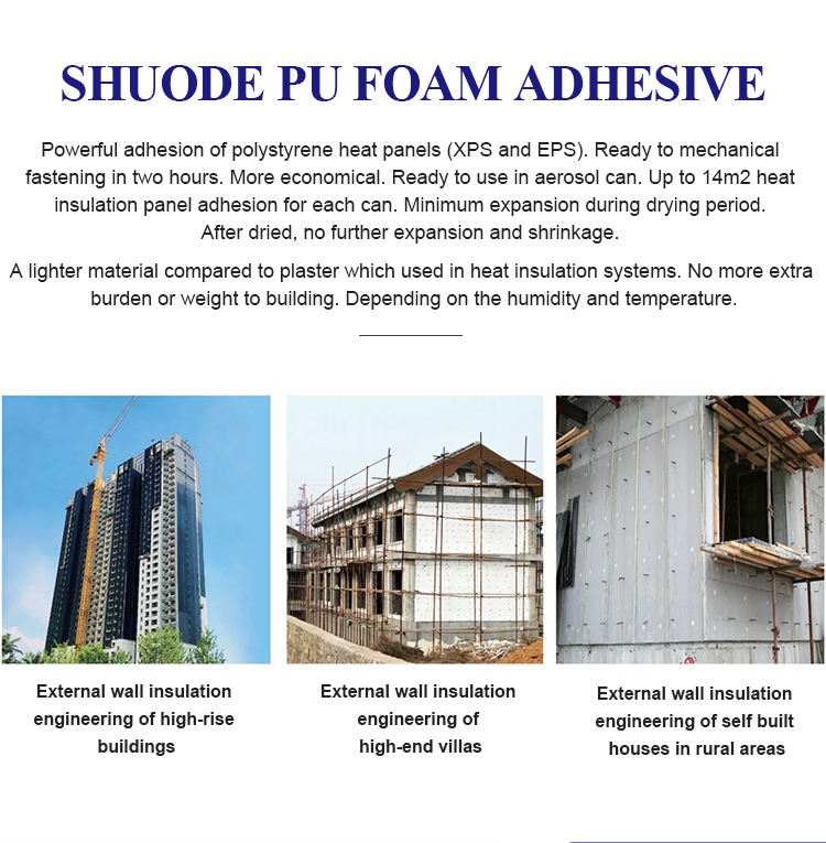 Shuode PU Foam Adhesive: The Revolutionary Breakthrough in Construction Industry 4