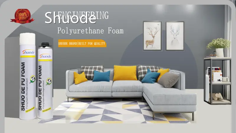 High Density Polyurethane Foam Spray by Shuode 1