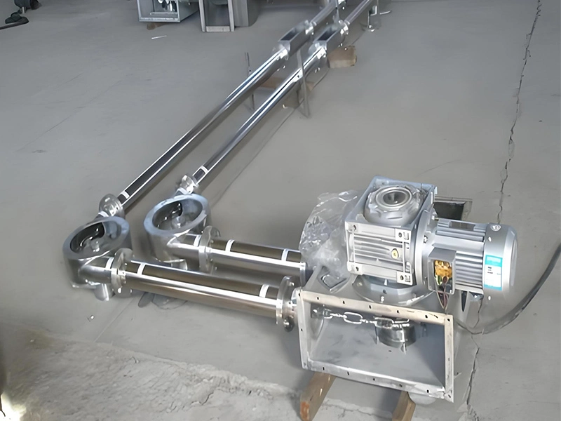 Pipe chain conveyor 1