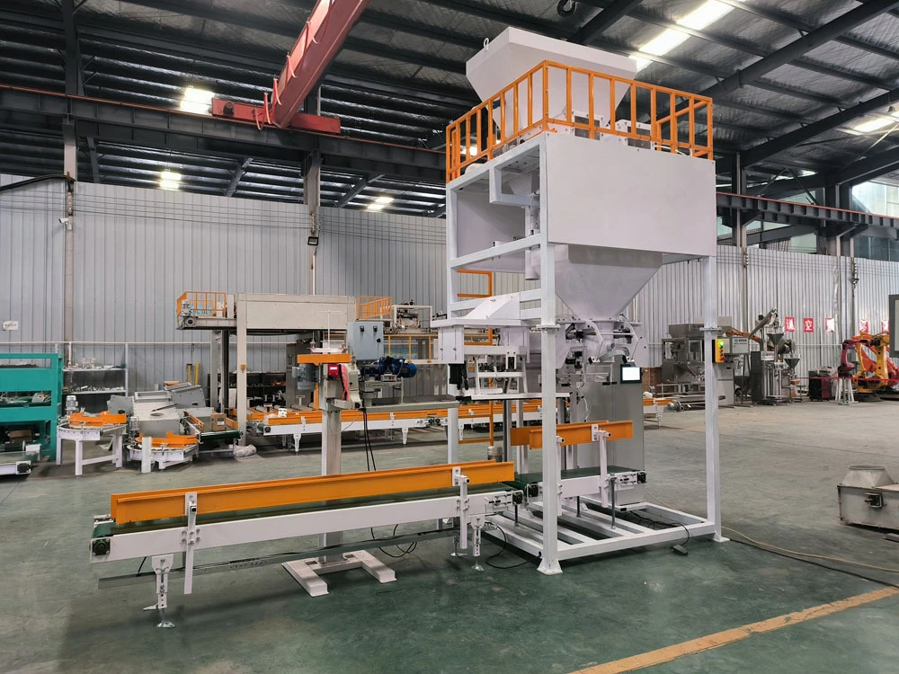 Open top bag automatic filling machine 1