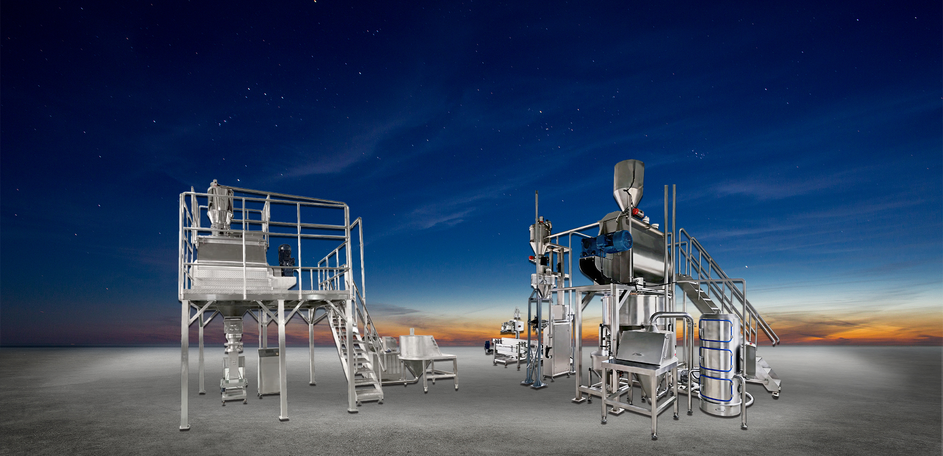 Food Powder Mixing  Production Line
