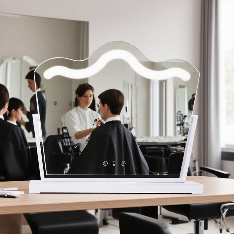 Miroir de maquillage LED Crown HD pour studio de maquillage, LOGO personnalisé BWLLNI 5