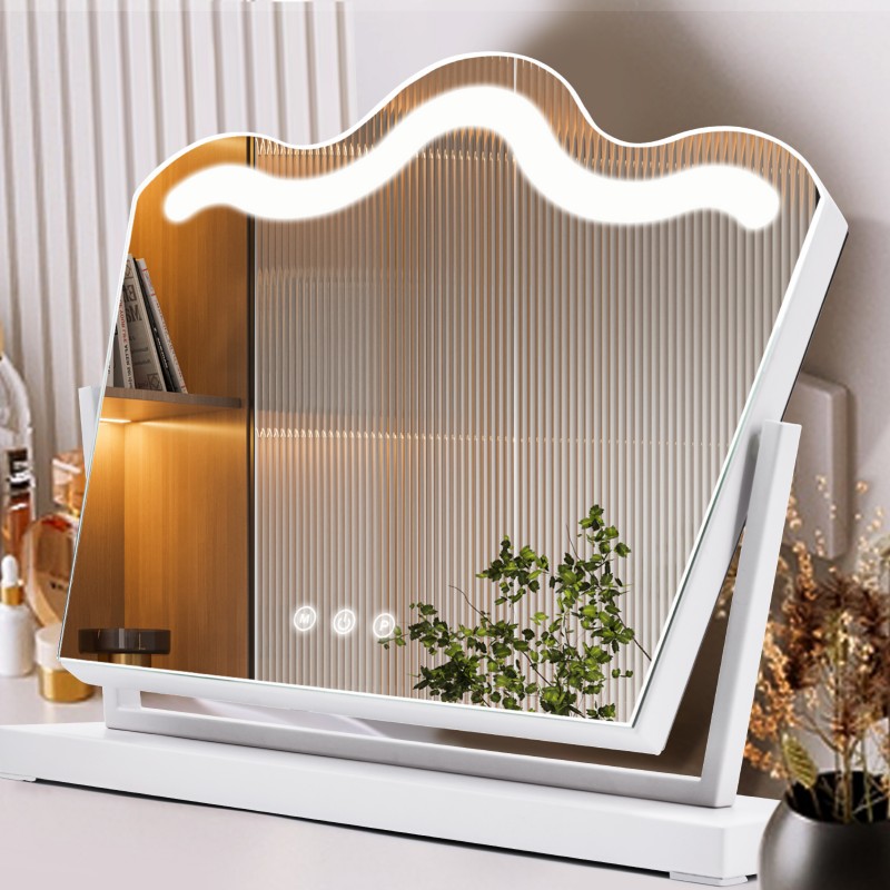 Miroir de maquillage LED Crown HD pour studio de maquillage, LOGO personnalisé BWLLNI 6