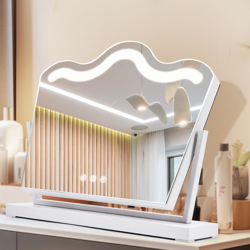 Miroir de maquillage LED Crown HD pour studio de maquillage, LOGO personnalisé BWLLNI 7
