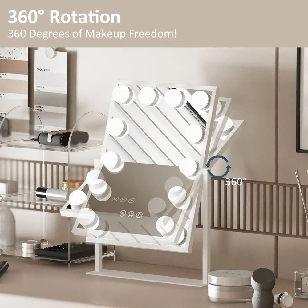 Specchio da bagno a LED dimmerabile, specchio da trucco a LED all'ingrosso - BWN Lighting 6