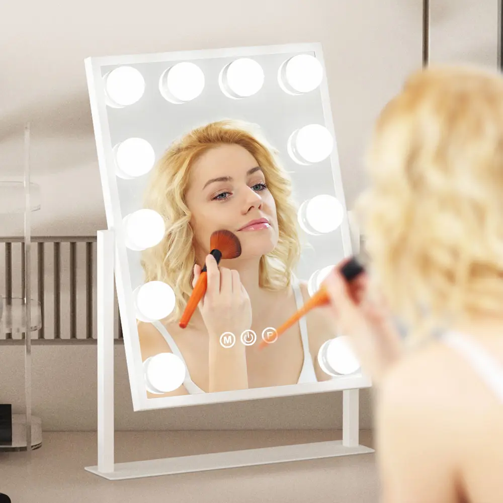 Specchio da bagno a LED dimmerabile, specchio da trucco a LED all'ingrosso - BWN Lighting 4