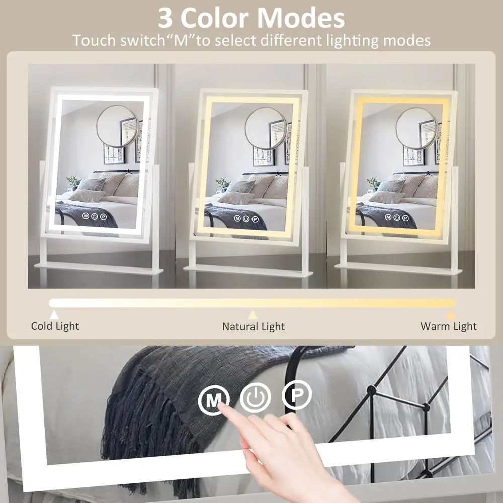 Ultima azienda produttrice di specchi da trucco a LED dimmerabili 6