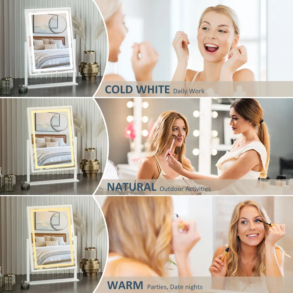 Ultima azienda produttrice di specchi da trucco a LED dimmerabili 9