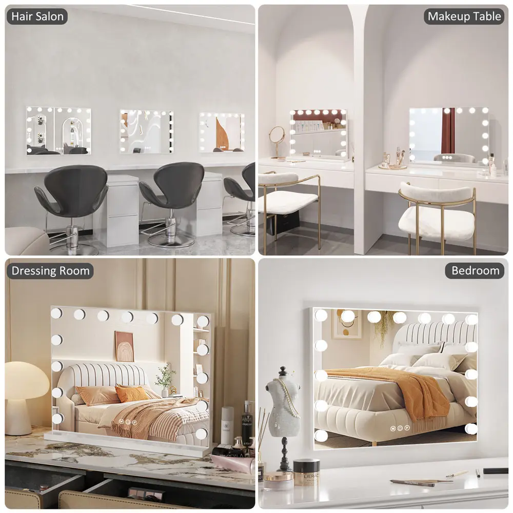 La migliore azienda produttrice di specchi da trucco con illuminazione dimmerabile. 8