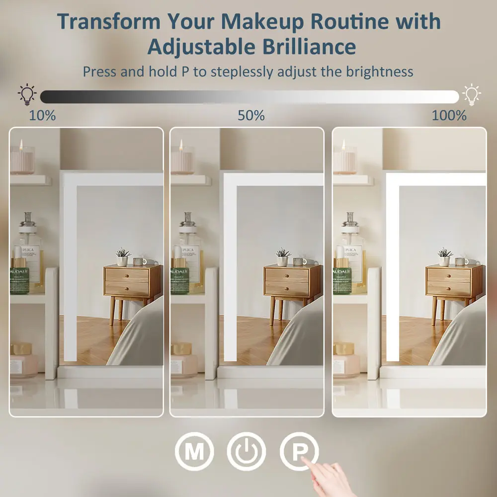 Azienda specializzata in specchi a LED dimmerabili di alta qualità 4