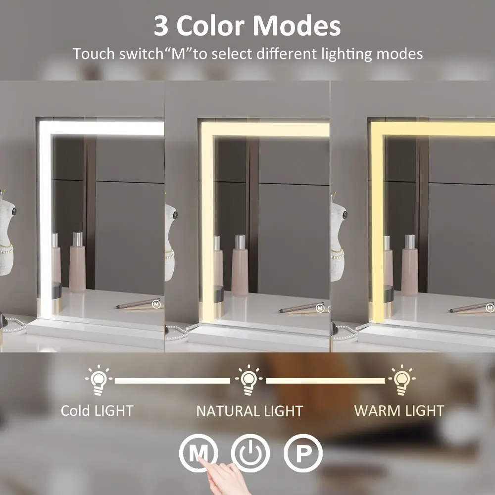 Azienda specializzata in specchi a LED dimmerabili di alta qualità 8