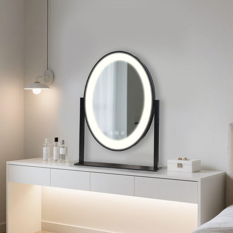 Espejo de tocador redondo con luces de BWN Lighting (fábrica) 7