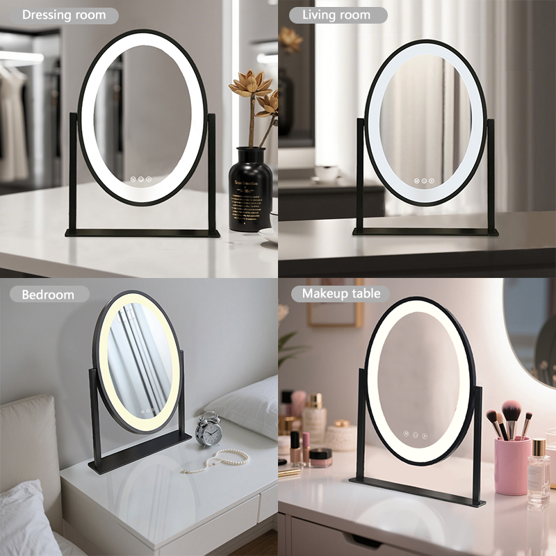 Espejo de tocador redondo con luces de BWN Lighting (fábrica) 6