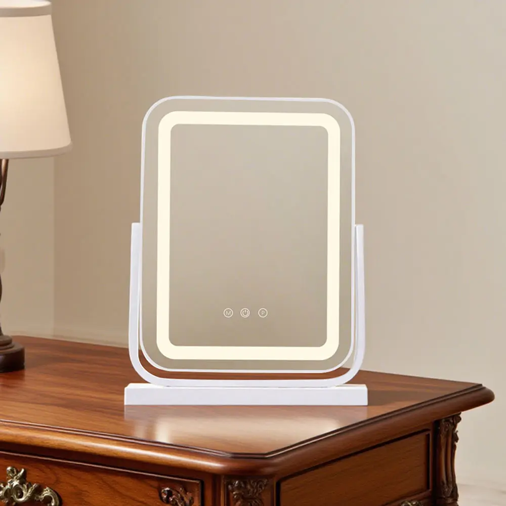 Specchio rotondo Smart LED per bagno, specchio da bagno, fabbrica 3