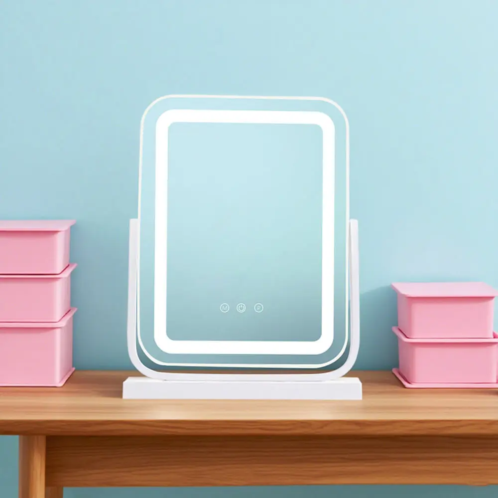 Specchio rotondo Smart LED per bagno, specchio da bagno, fabbrica 4