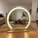 Specchio rotondo per il trucco Specchio rotondo da trucco con luci Fornitore 9