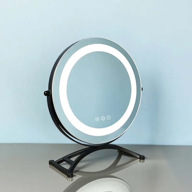 Specchio rotondo Hollywood con luci LED, specchio da trucco all'ingrosso - BWN Lighting 7