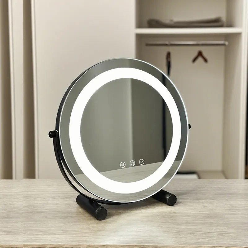 Specchio rotondo retroilluminato Specchio rotondo per il trucco Vendita all'ingrosso - BWN Lighting 8