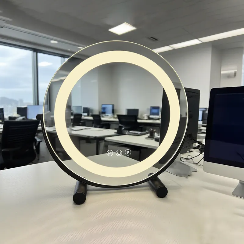 Specchio rotondo retroilluminato Specchio rotondo per il trucco Vendita all'ingrosso - BWN Lighting 9