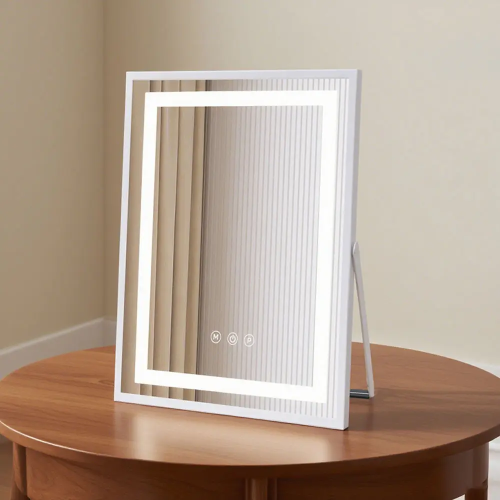 BWN Lighting Specchio quadrato per il trucco Fabbrica di specchi quadrati per il trucco 3