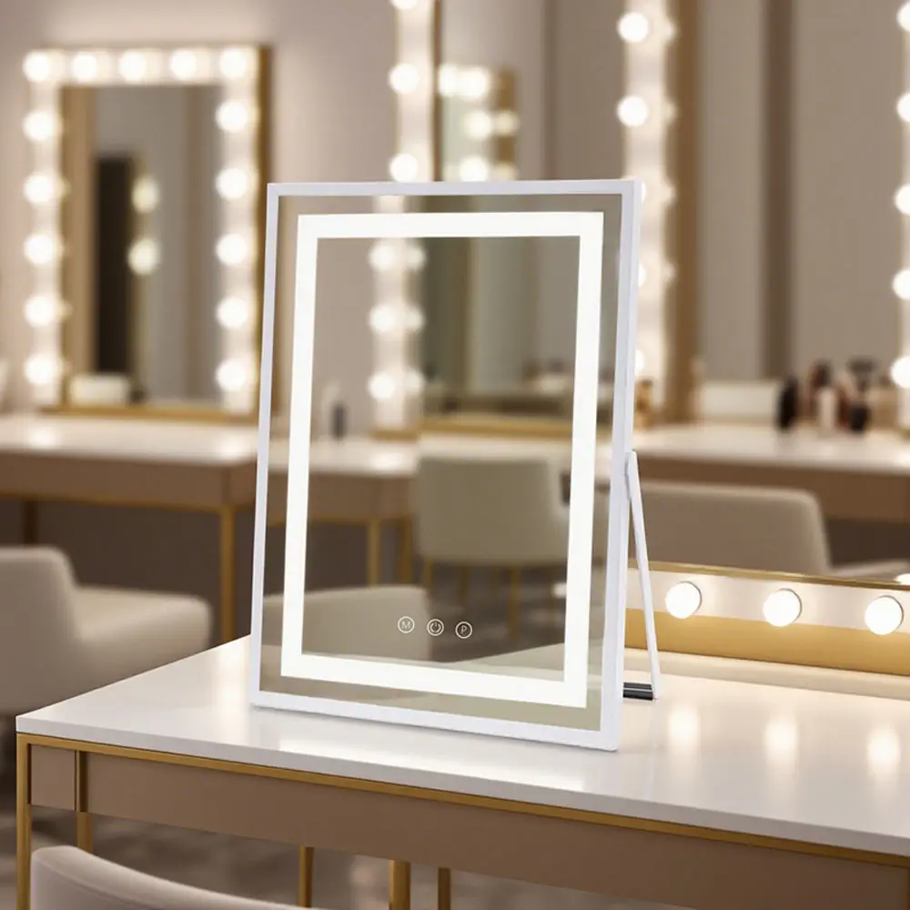 BWN Lighting Specchio quadrato per il trucco Fabbrica di specchi quadrati per il trucco 5