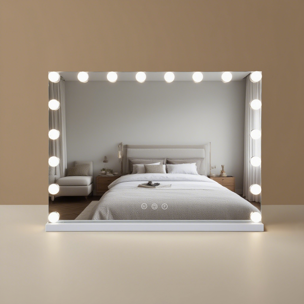 Entreprise de miroirs de salle de bain lumineux à intensité variable en gros 3