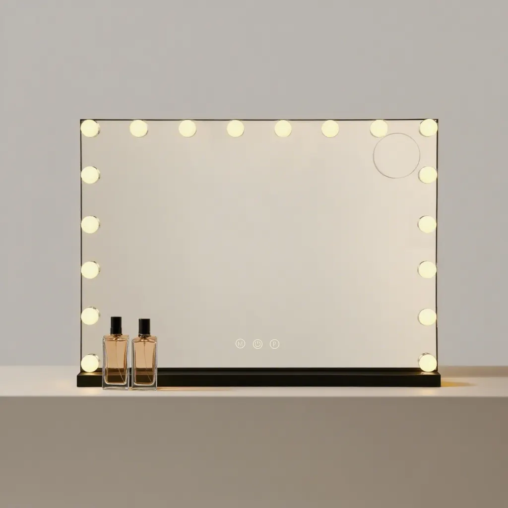 Specchio da bagno retroilluminato dimmerabile, specchio LED intelligente all'ingrosso - BWN Lighting 6