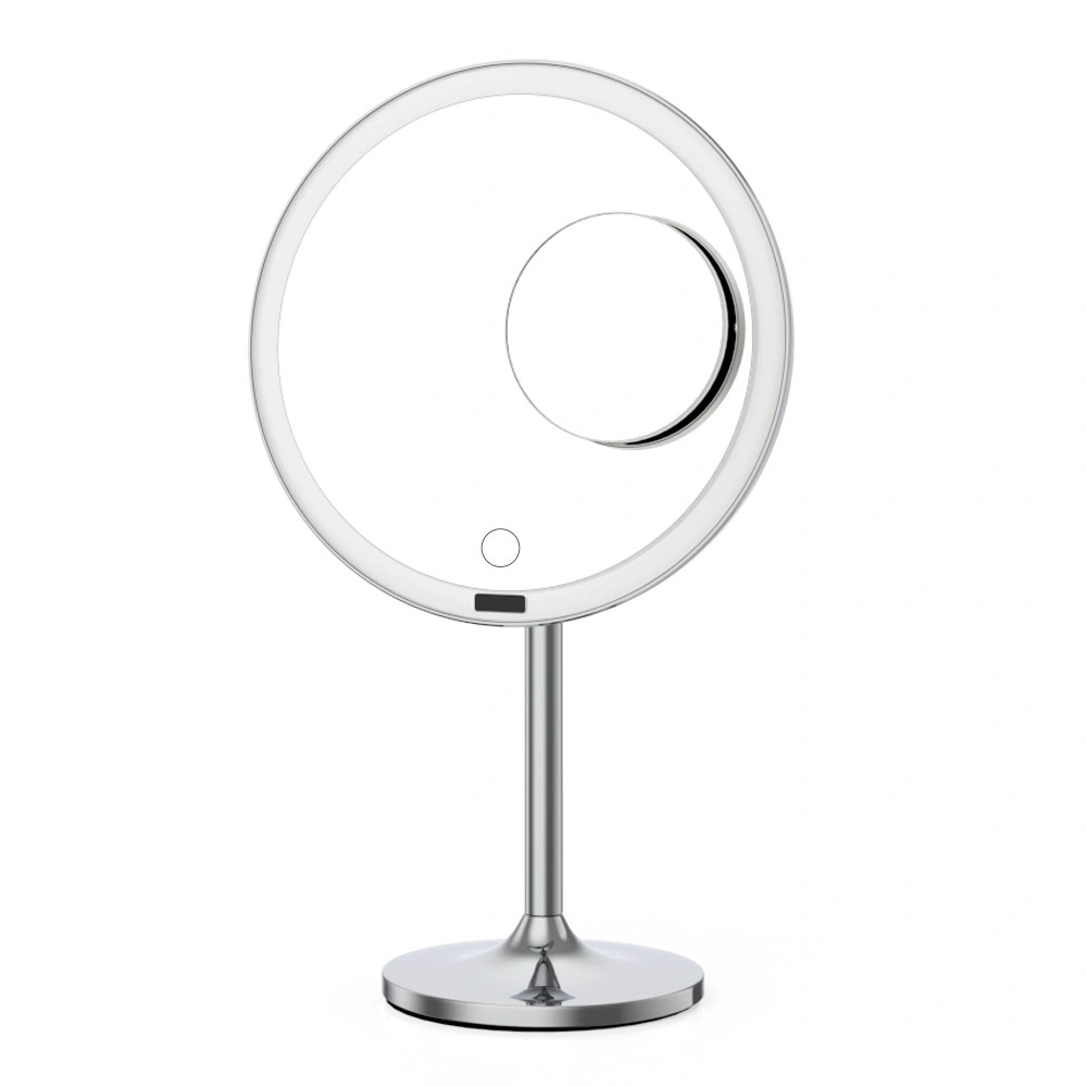 New smart sensing circular LED makeup mirror with USB charging BWLLNI 1