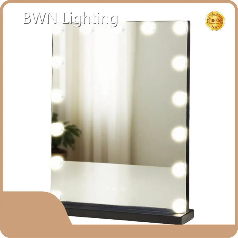 Specchio da trucco quadrato BWN Lighting Fornitore di specchi da trucco quadrati 1