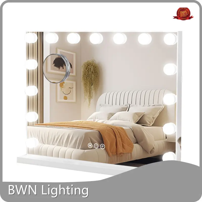 Specchio da bagno con illuminazione dimmerabile, specchio LED intelligente all'ingrosso - BWN Lighting 1