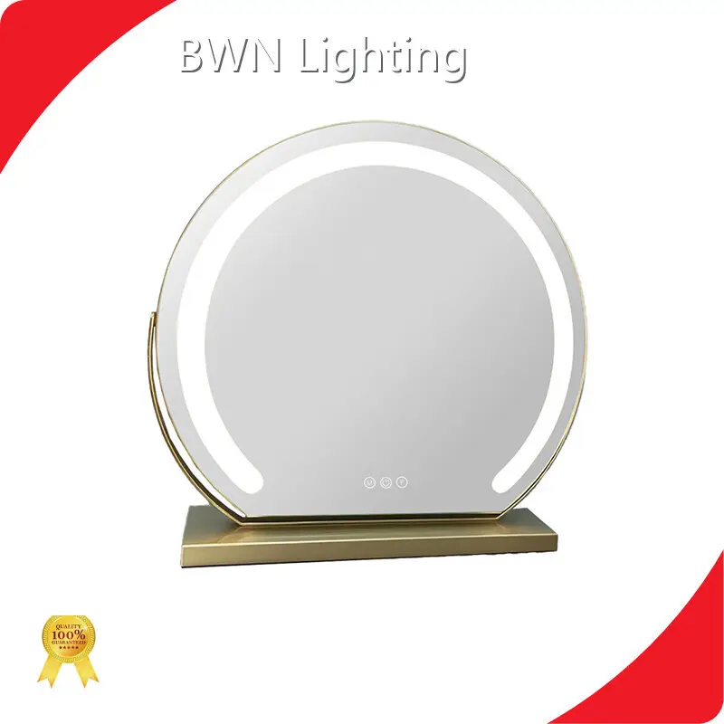 Specchio rotondo Hollywood con luci di BWN Lighting 1