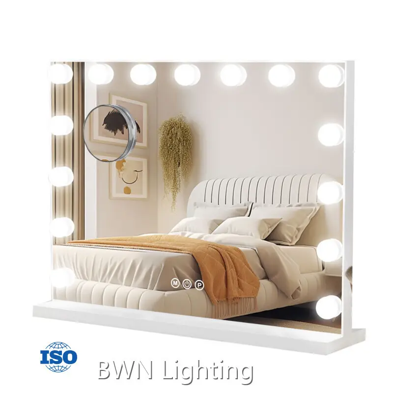 Specchio da trucco dimmerabile, specchio LED intelligente, vendita all'ingrosso - BWN Lighting 1