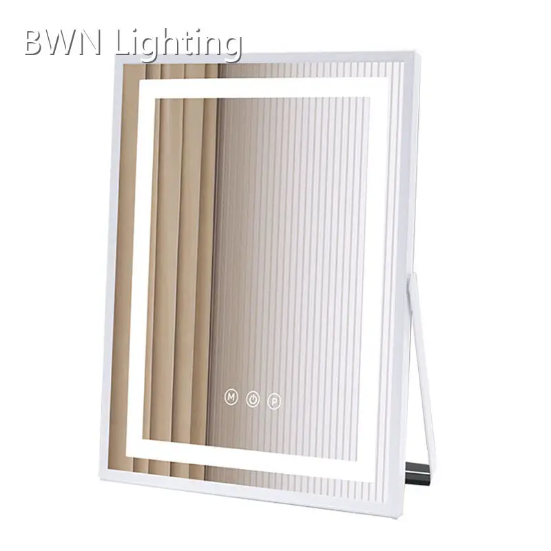 BWN Lighting Specchio quadrato per il trucco Fabbrica di specchi quadrati per il trucco 1