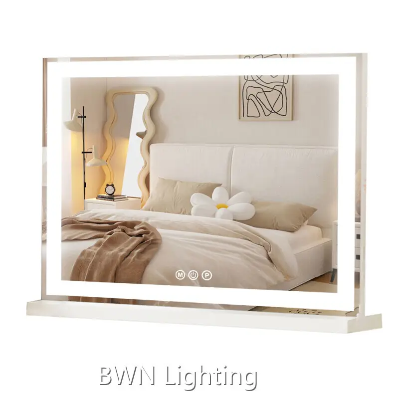 Specchio da bagno a LED retroilluminato dimmerabile, fabbrica di specchi da bagno 1