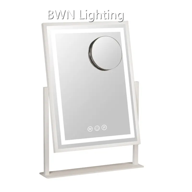 Espelho de maquilhagem com luz regulável, regulável, por atacado - BWN Lighting-1 1