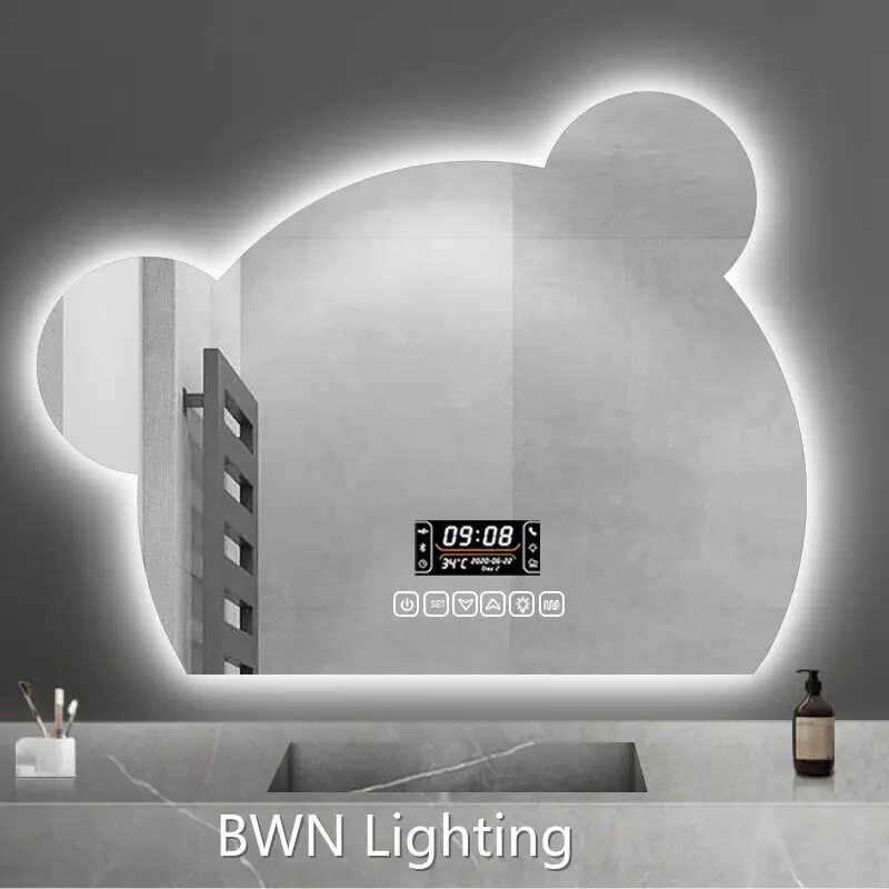 Fábrica de espelhos de banheiro personalizados BWN Lighting 1