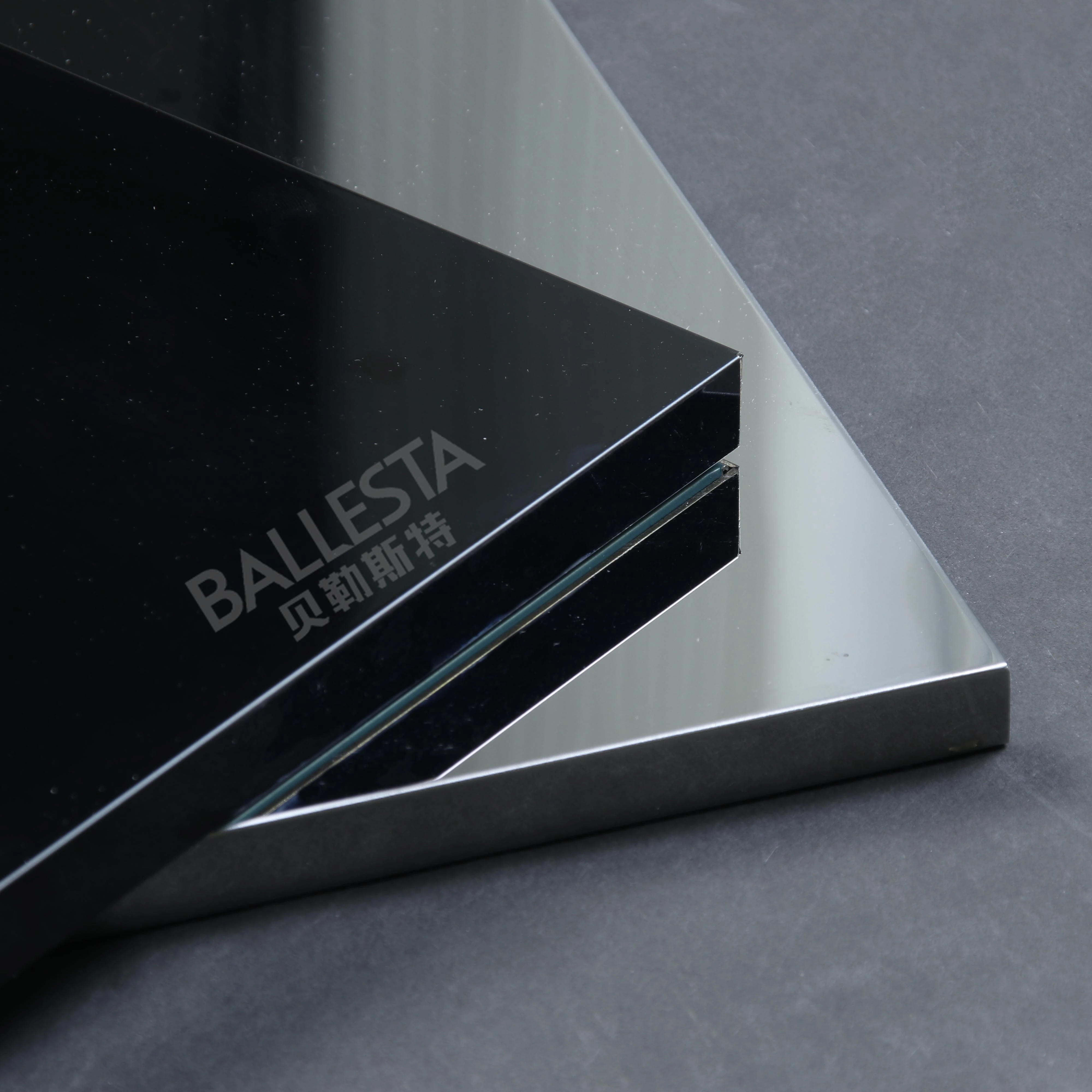Ballesta® Mirror or black mirror Surface Stainless Steel Ceiling system 1