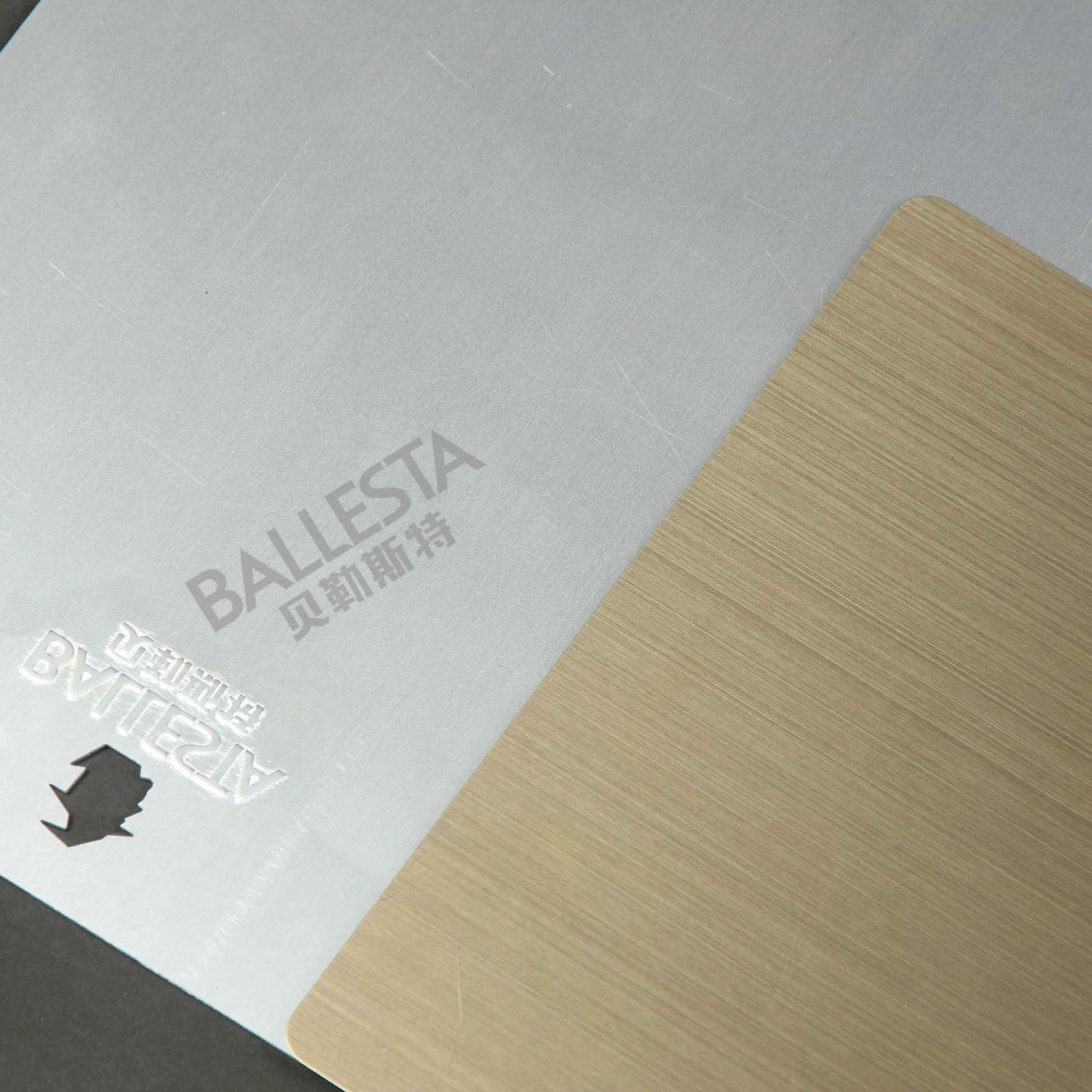 Ballesta® Anti fouling and easy-to-clean surface anodized aluminum panel 1