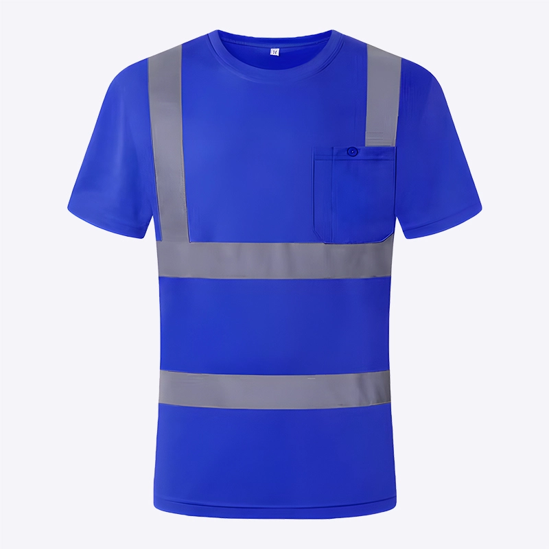 Summer Highly Reflective Multi-Color Breathable safety work shirts 1