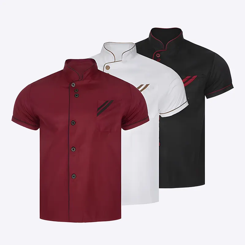 明白女式廚師褲工廠 5