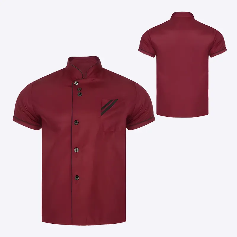 明白女式廚師褲工廠 4