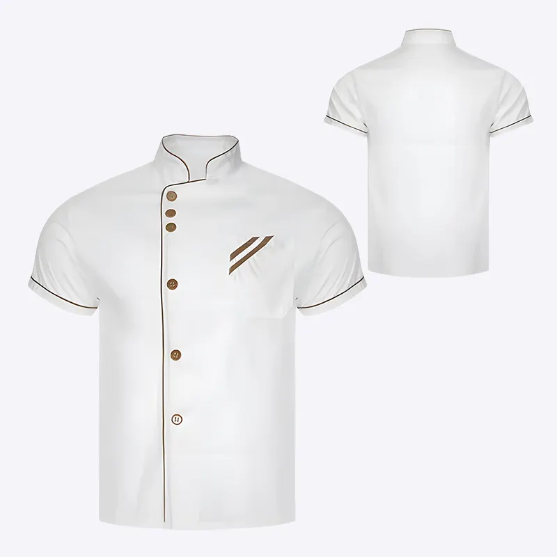 明白女式廚師褲工廠 3