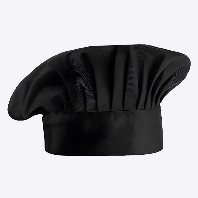Catering special pleated chef hat chef cooking protection work essential hat 1